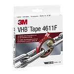 3M Ruban adhésif Double face VHB haute performance 4611F 19 mm x 3 m Gris 3M Ruban adhésif Double face VHB haute performance 4611F 19 mm x 3 m Gris