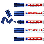 EDDING Marqueur Permanent 850 bleu 5-15 mm x 5