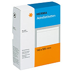 HERMA Etiquettes-adresses, 67x30mm, coins arrondis, blanches