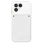 Fairphone Coque Originale pour Fairphone 6 en Silicone Semi Rigide Contours Renforcé Blanc