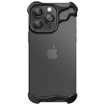 Avizar Protection Design pour iPhone 14 Pro Coque Bumper Modèle Steel Cover Noir Avizar Protection Design pour iPhone 14 Pro Coque Bumper Modèle Steel Cover Noir