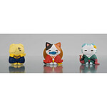 One Piece Mega Cat Project -Pack 3 trading figures Nyan Piece Nyan! Happy Trio 2024 Limited Ver. 3 cm