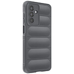 Avizar Coque en Silicone pour Samsung Galaxy A17 Design Texturé en Relief Soft-Touch Gris foncé