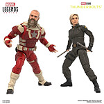 Thunderbolts Marvel Legends - Pack 2 figurines Yelena Belova & Red Guardian 15 cm