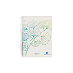 HERLITZ Cahier spiralé GREENline Ginkgo, A5, quadrillé