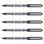 UNI-BALL Stylo Roller eye Micro UB150E recyclé Noir x 5