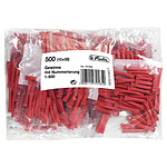 HERLITZ Billets-gagnants, numérotés de 501-1000, rouge