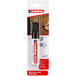 EDDING Marqueur Permanent 550 blister de 1 noir 3-4 mm