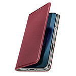 Avizar Étui Folio pour iPhone 17 Air avec Porte-cartes et Fonction Support Vidéo Bordeaux