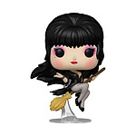 Elvira - Figurine POP! Elvira Broom 9 cm