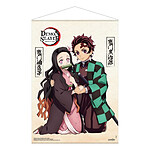 Demon Slayer: Kimetsu no Yaiba - Wallscroll Tanjiro & Nezuko Kamado 50 x 70 cm