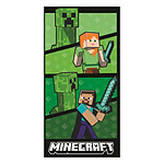 Minecraft - Serviette de bain Minecraft Ver. 2 140 x 70 cm