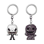 L'etrange Noël de Mr. Jack - Pack 2 porte-clés POP! Jack/Oogie 4 cm