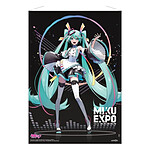Hatsune Miku - Wallscroll Miku Expo 10th Anniversary Limited Edition 50 x 70 cm