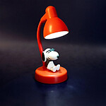 Snoopy - Lampe LED avec figurine mini Snoopy 11 cm