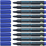 SCHNEIDER Marqueur permanent Maxx 133 bleu x 10
