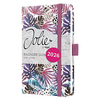 SIGEL Agenda de poche Jolie 2026, 'Violet Jungle Fever', A6