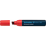 SCHNEIDER Marqueur permanent Maxx 280 rouge x 10 SCHNEIDER Marqueur permanent Maxx 280 rouge x 10