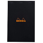 RHODIA Bloc BLACK N°19 21x31,8cm 80F agrafées 80g Q.5x5