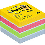 POST-IT Note Repositionnables mini cube, 51 x 51 mm 400 Feuilles Ultra color POST-IT Note Repositionnables mini cube, 51 x 51 mm 400 Feuilles Ultra color
