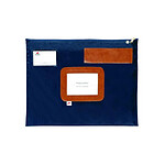 ALBA Pochette navette bleue en PVC dimensions : 42x32cm