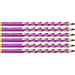 STABILO Crayon graphite STABILO EASYgraph HB gaucher - rose x 6