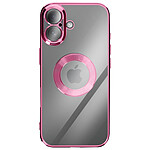 Avizar Coque pour iPhone 17 avec Contour Chromé en Silicone Souple