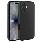 Avizar Coque pour iPhone 17 en Silicone Souple Antitraces Ultra Fin Noir