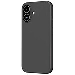 MW Coque pour iPhone 17 Compatible MagSafe en Silicone Noir