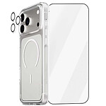 PanzerGlass Pack de Protection 3-en-1 pour iPhone 17 Pro Max Modèle Flagship Transparent