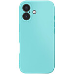 Avizar Coque pour iPhone 17 Soft-Touch en Silicone Série Fast Cover Turquoise