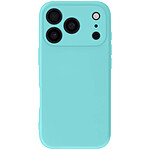 Avizar Coque pour iPhone 17 Pro Soft-Touch en Silicone Série Fast Cover Turquoise