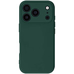 Avizar Coque pour iPhone 17 Pro Soft-Touch en Silicone Série Fast Cover Vert sapin