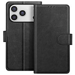 Avizar Étui Portefeuille pour iPhone 17 Pro Série Chesterfield avec Fonction Support Noir