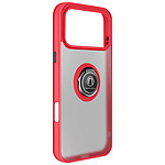 Avizar Coque pour iPhone 17 Pro avec Support Anneau et Fixation Magnétique Rouge