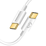 Mayaxess Câble de charge USB-C 1m pour Google Pixel 10 / 10 Pro / 10 Pro XL / 10 Pro Fold Blanc