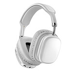 Hoko Casque Audio Sans Fil Bluetooth Hi-Fi 46h avec Basses Puissantes Argent