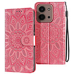 Avizar Étui Portefeuille pour Redmi 15C Motif Mandala avec Porte-cartes