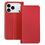 Avizar Étui Folio pour iPhone 17 Pro Max avec Portes-cartes et Fonction Stand Rouge