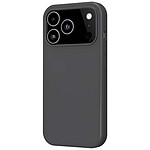 MW Coque en Silicone pour iPhone 17 Pro Compatible MagSafe Noir