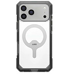 UAG Coque iPhone 15 Pro Max avec Cache Port Intégré Trooper MagSafe Ultra Résistant Transparent