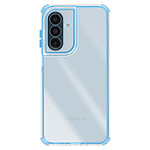 Avizar Coque pour Galaxy A26 Renforcée Conception Bi-Matière Texturé Antidérapants Bleu clair