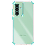 Avizar Coque pour Galaxy A36 Renforcée Conception Bi-Matière Texturé Antidérapants Turquoise