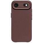 Decoded Coque pour iPhone 17 Air MagSafe en Cuir Antichocs Marron