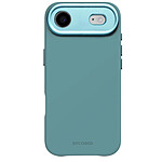 Decoded Coque MagSafe Future Dusk pour iPhone Air Silicone Antimicrobienne Bleu