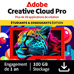 Adobe Creative Cloud Pro - Etudiants et enseignants Adobe Creative Cloud Pro - Etudiants et enseignants