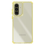 Avizar Coque pour Galaxy A36 Renforcée Conception Bi-Matière Texturé Antidérapants Jaune