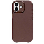 Decoded Coque pour iPhone 17 MagSafe en Cuir Antichocs Marron