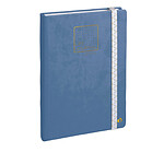 QUO VADIS CARNET 21 DOTS Life Journal 15 x 21 cm bleu gris