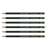 FABER-CASTELL Crayon papier 9000 hexagonal mine 2mm 6H x 6